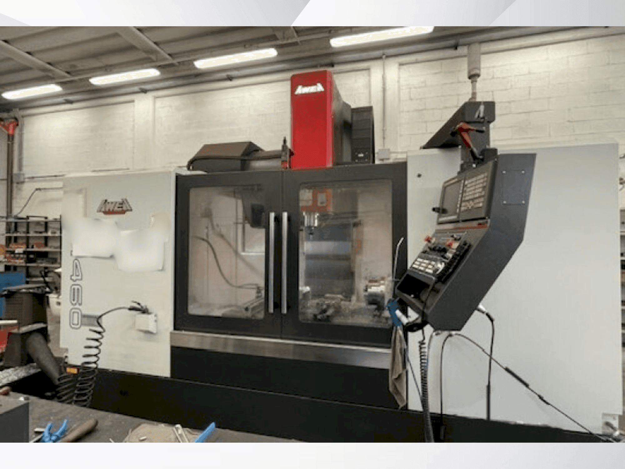 Vista frontal de la máquina AWEA AF 1460