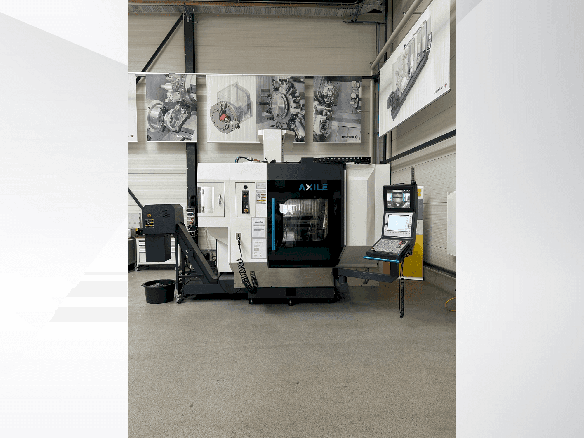 Vista frontal de la máquina AXILE G6i