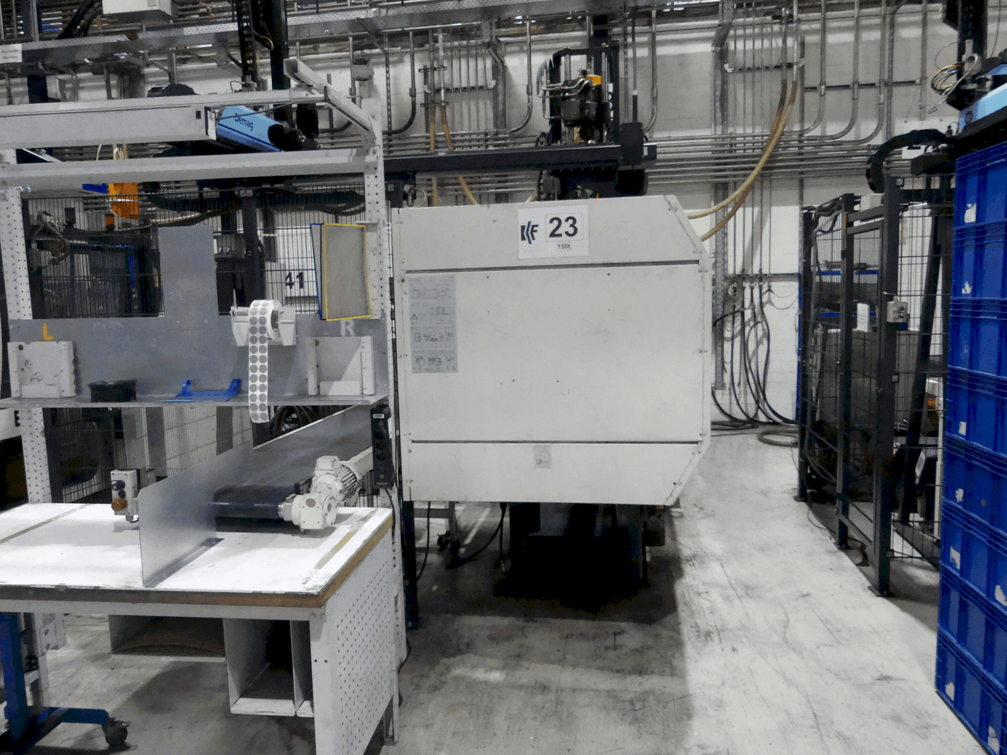 Vista frontal de la máquina DEMAG Ergotech System 1500-440/120