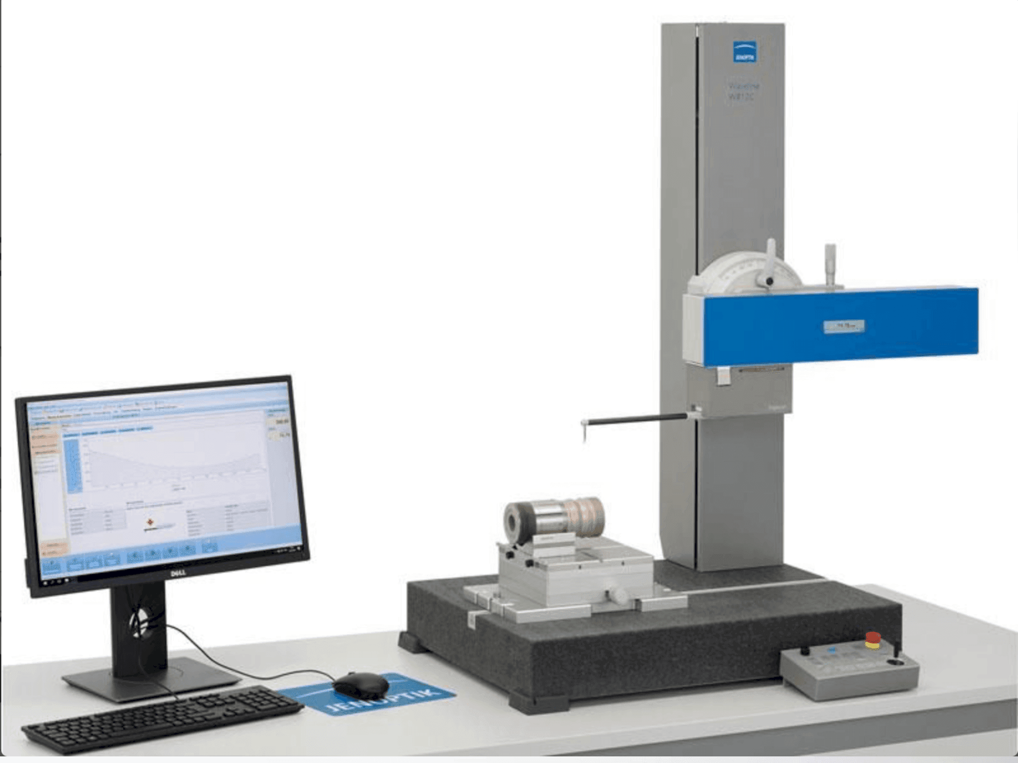 Vista frontal de la máquina JENOPTIK HOMMEL ETAMIC T8000 Wavemove