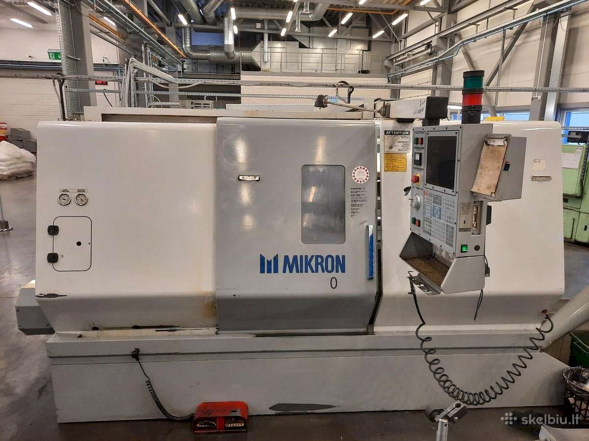 Vista frontal de la máquina MIKRON-HAAS LCE860T