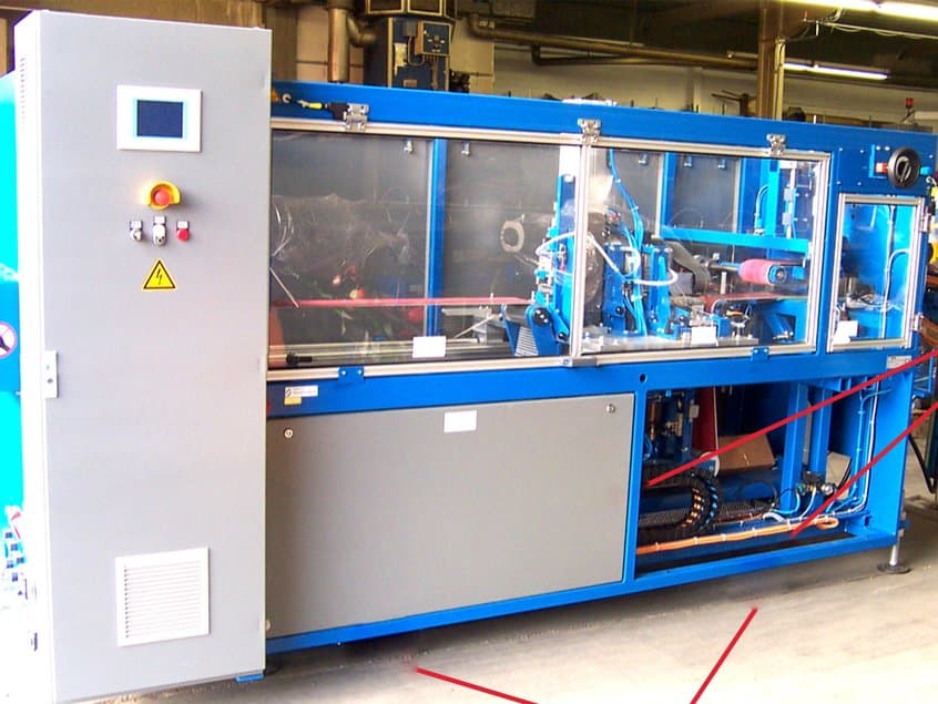 Vista izquierda de la máquina BASTON TSQ-P-503-S-100