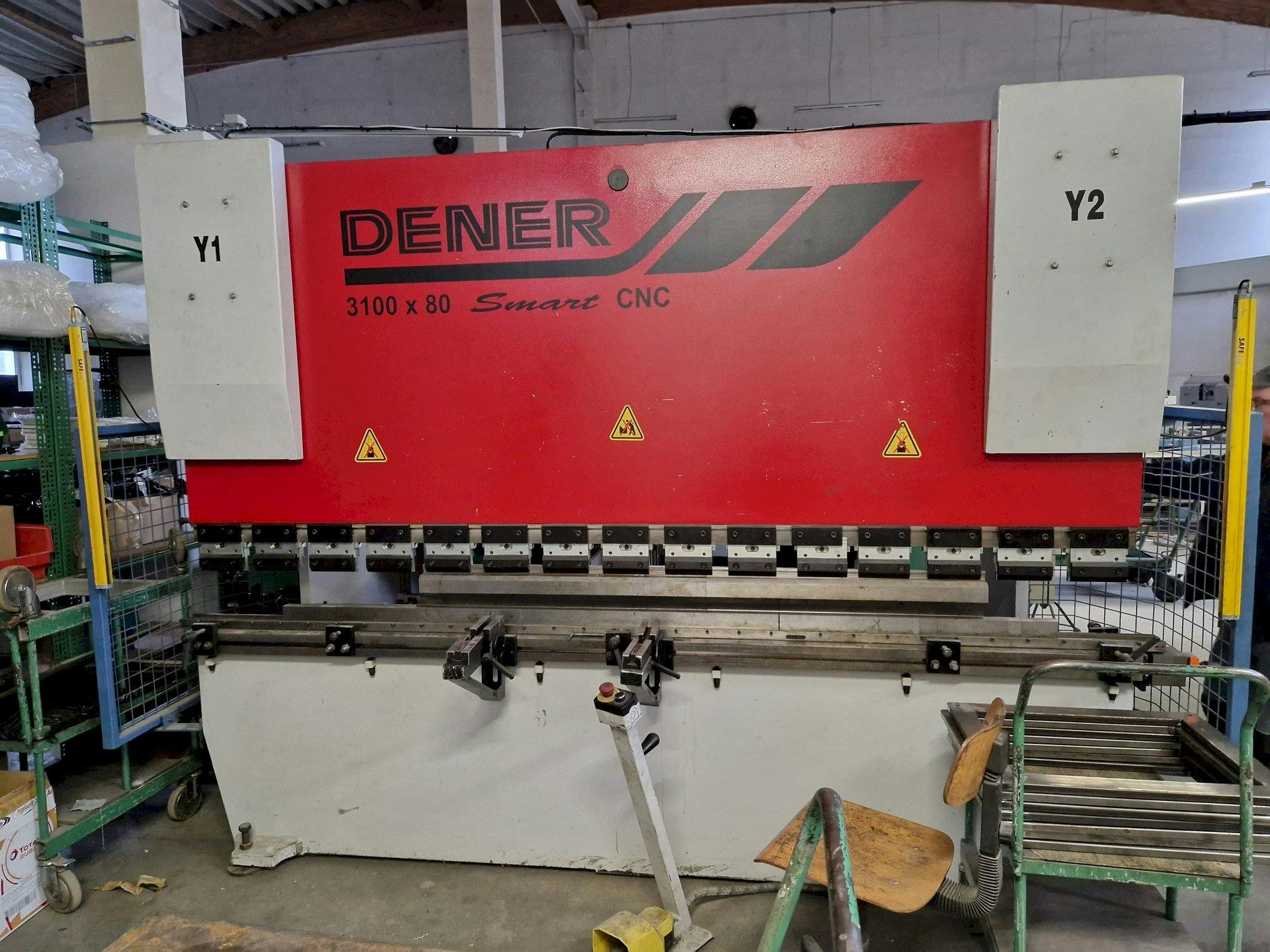 Vista frontal de la máquina DENER DMP-80/30 - SMART