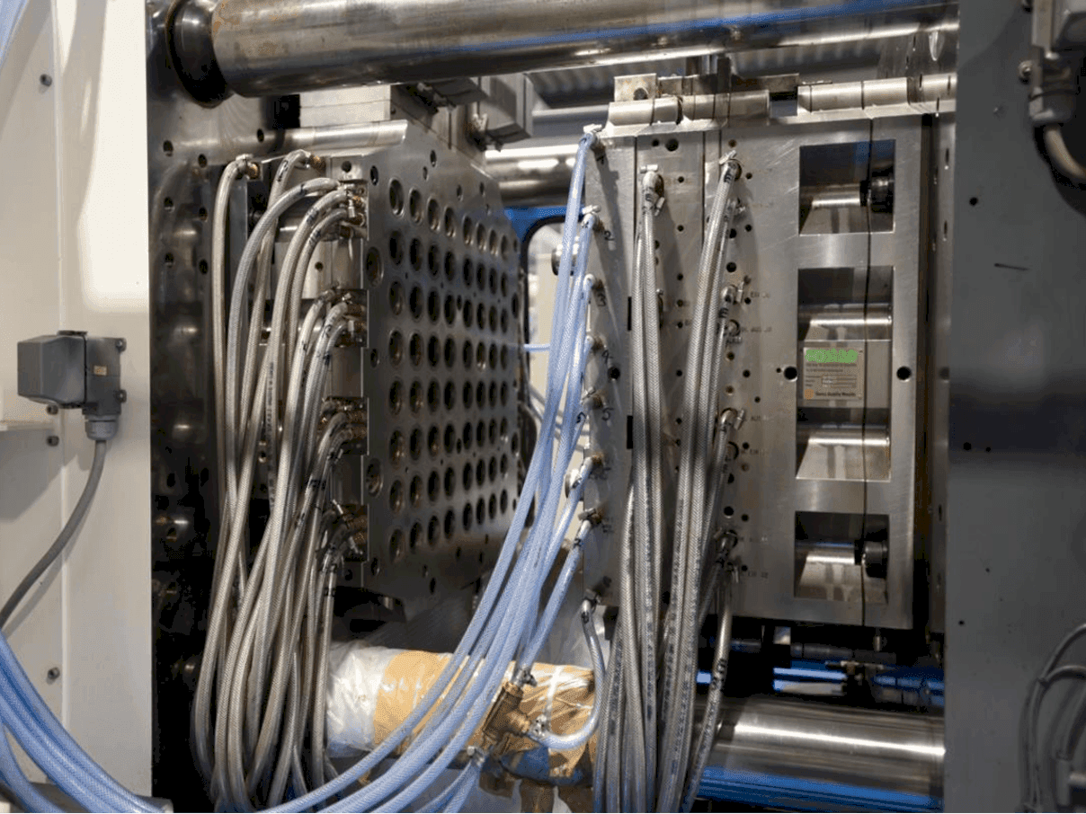 Vista lateral der FOSTAG 64fold Maschine