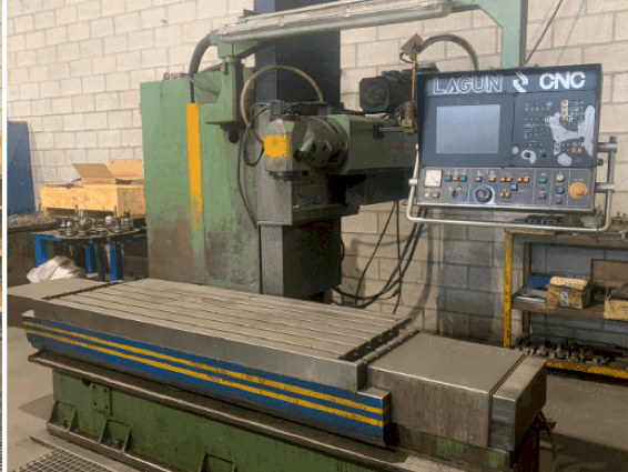 Vista frontal de la máquina LAGUN FBF 1800