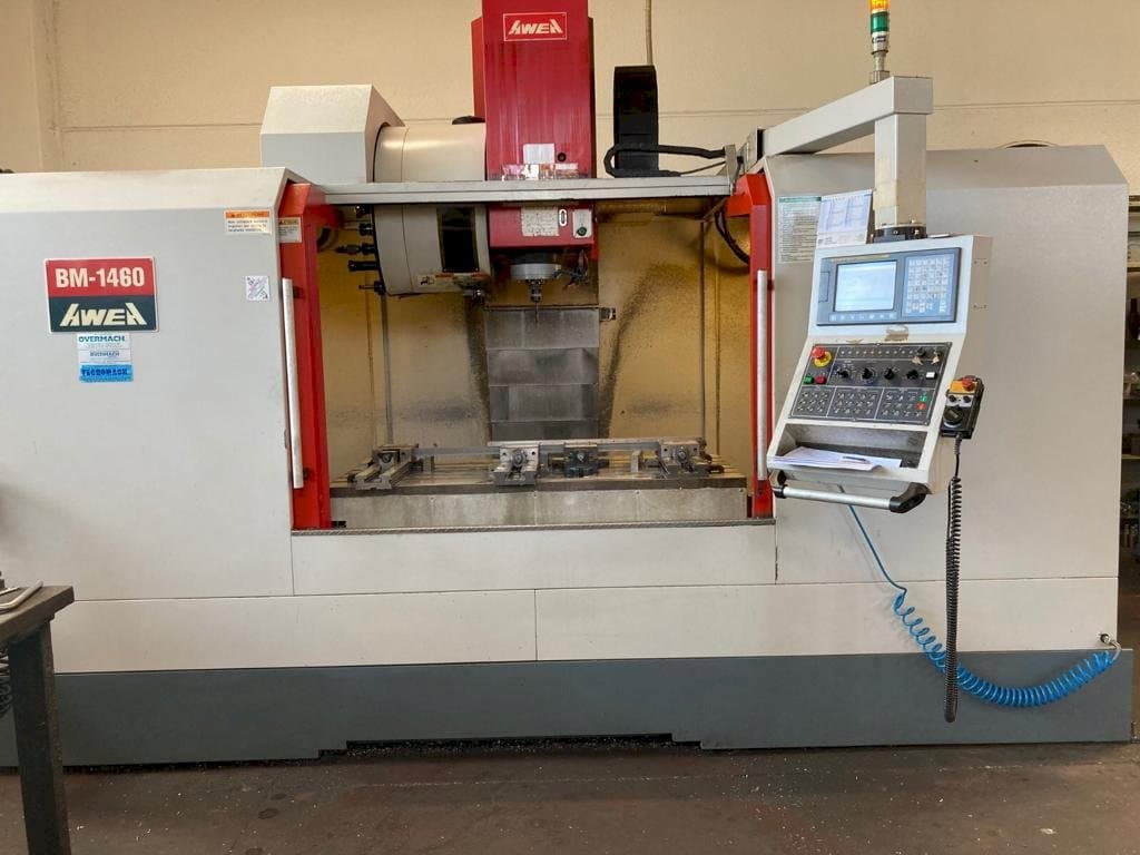 Vista frontal de la máquina AWEA BM1400