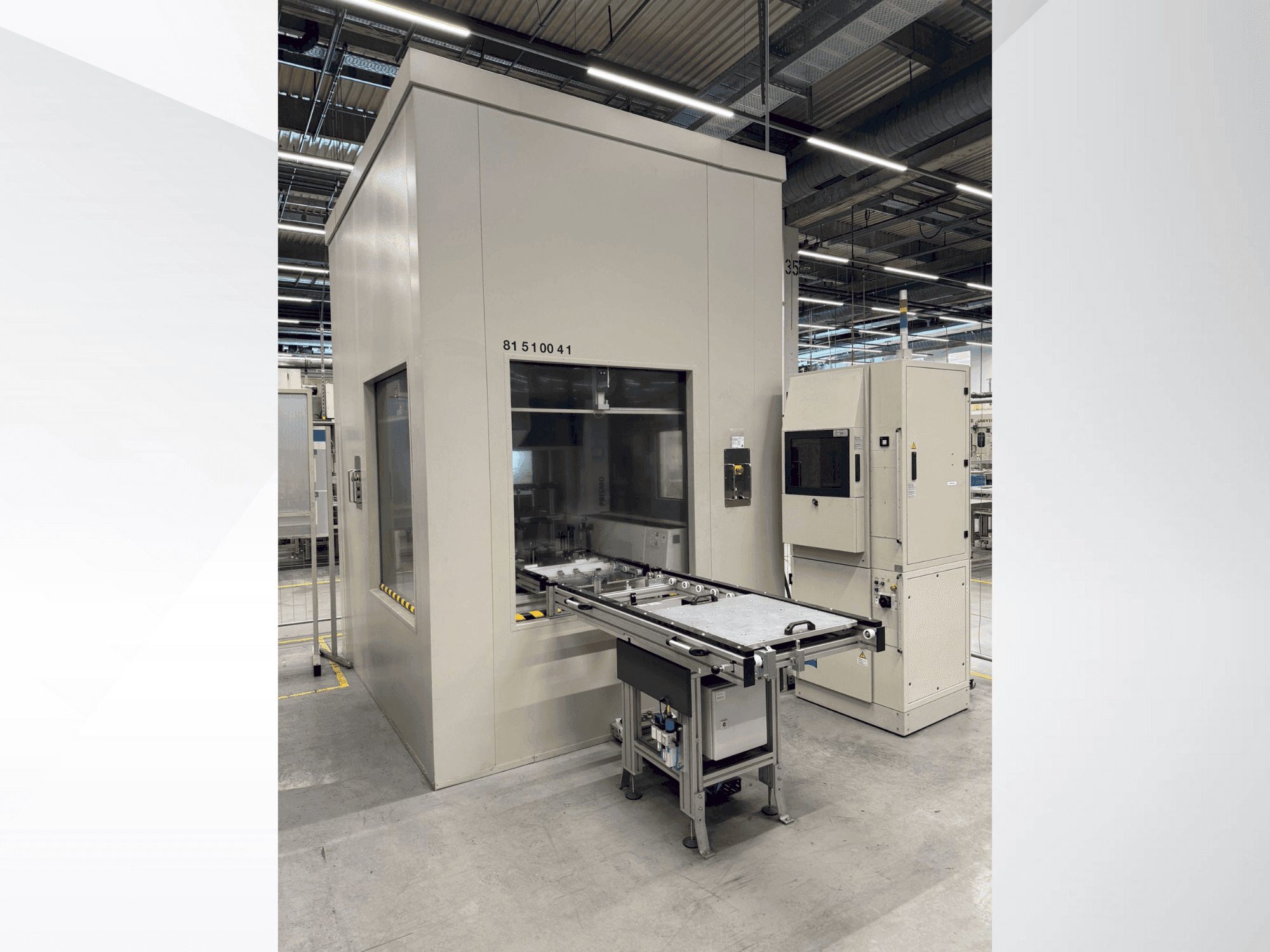 Vista frontal de la máquina HOFMANN CVK11-BH4