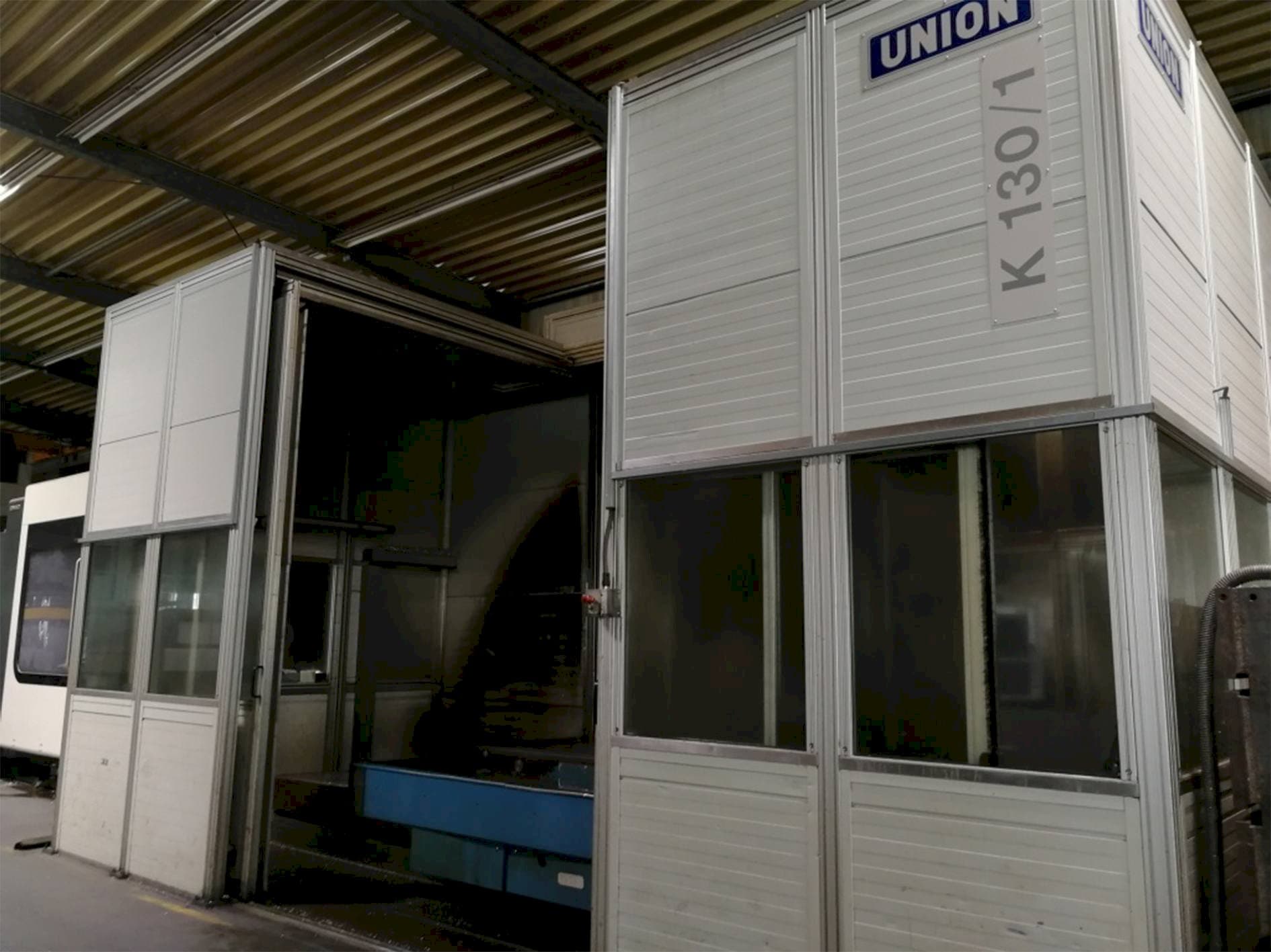 Vista frontal de la máquina UNION K 130 TNC 530