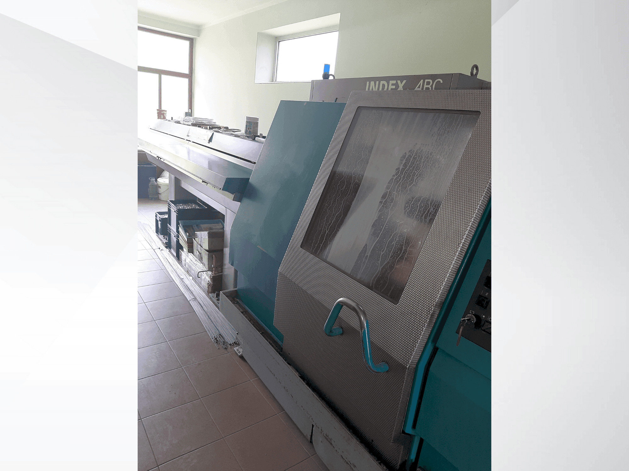 Vista frontal de la máquina Index ABC 42