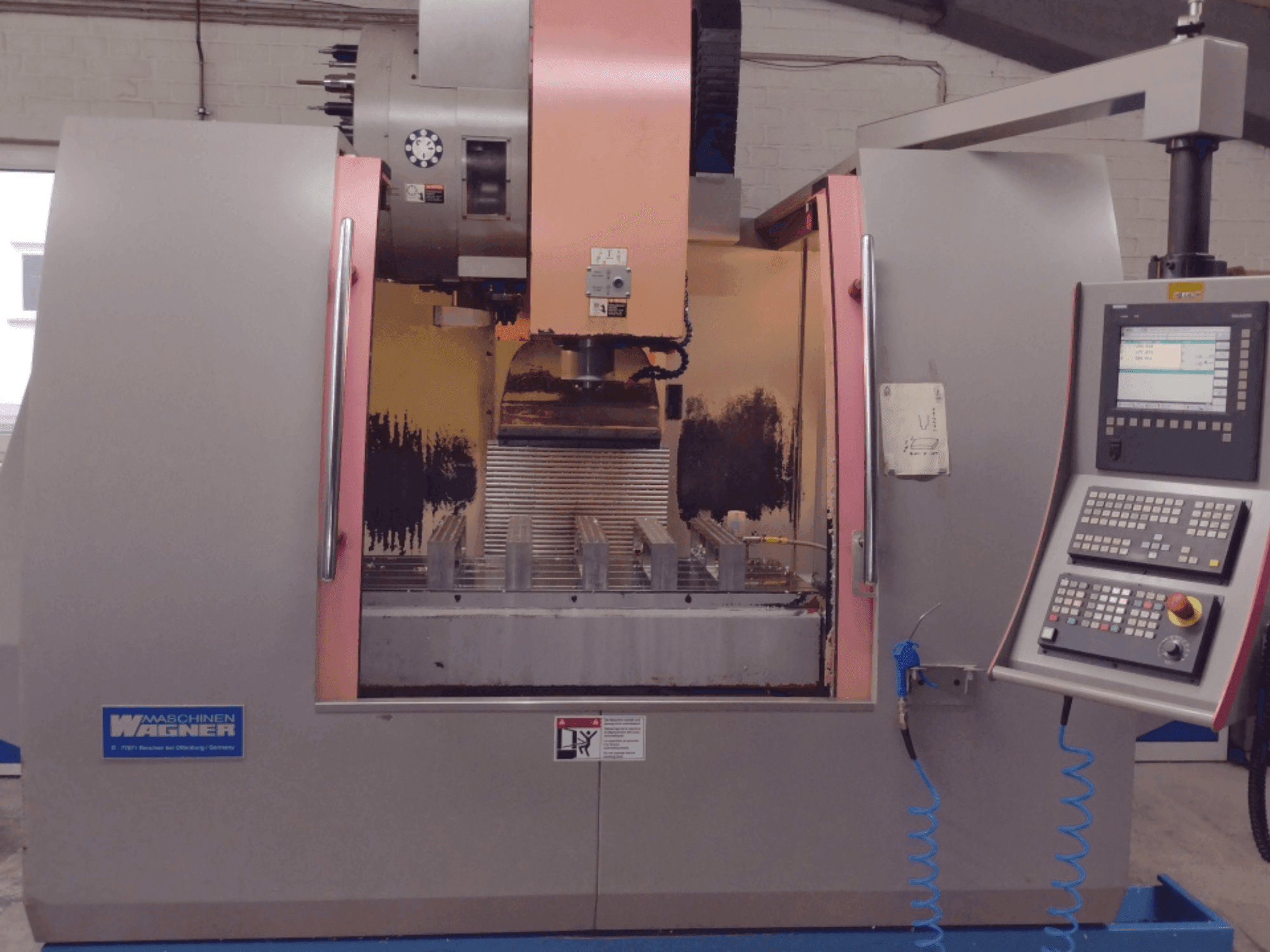 Vista frontal de la máquina WAGNER WMC 1100