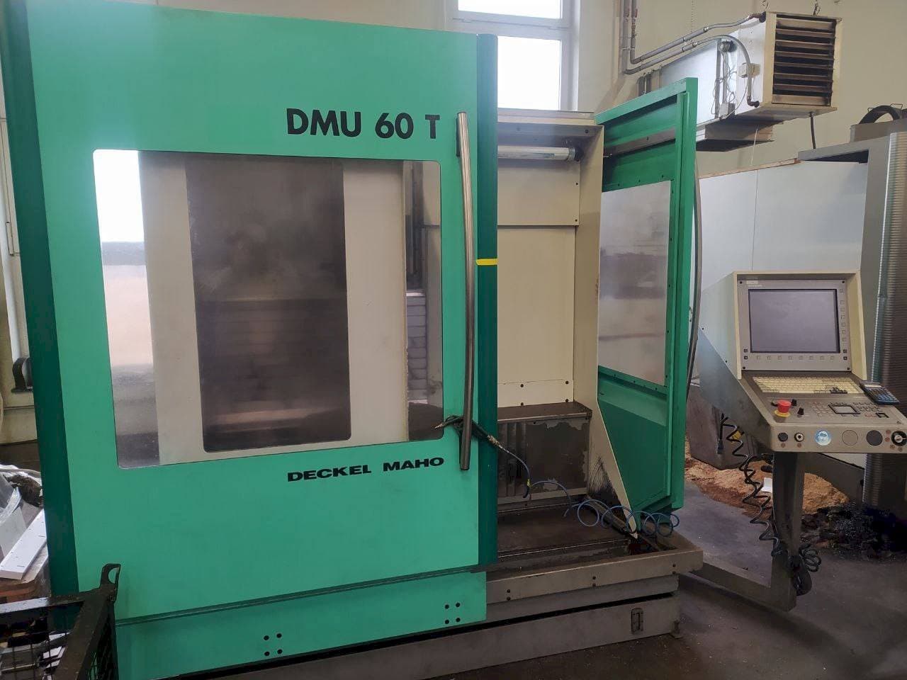 Vista frontal de la máquina DECKEL MAHO DMU 60 T