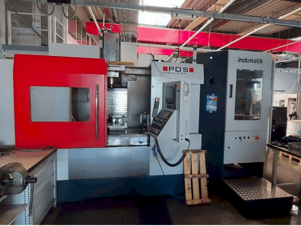 Vista frontal de la máquina POSmill POS E1100