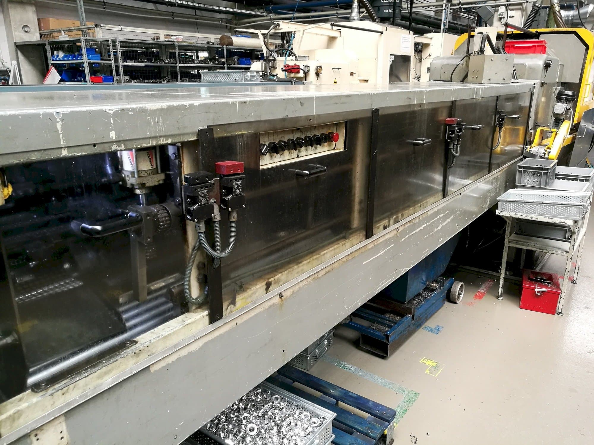 Vista frontal de la máquina Wickman 1 3/4"-6