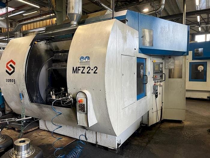 Vista frontal de la máquina SAMAG MFZ 2-2