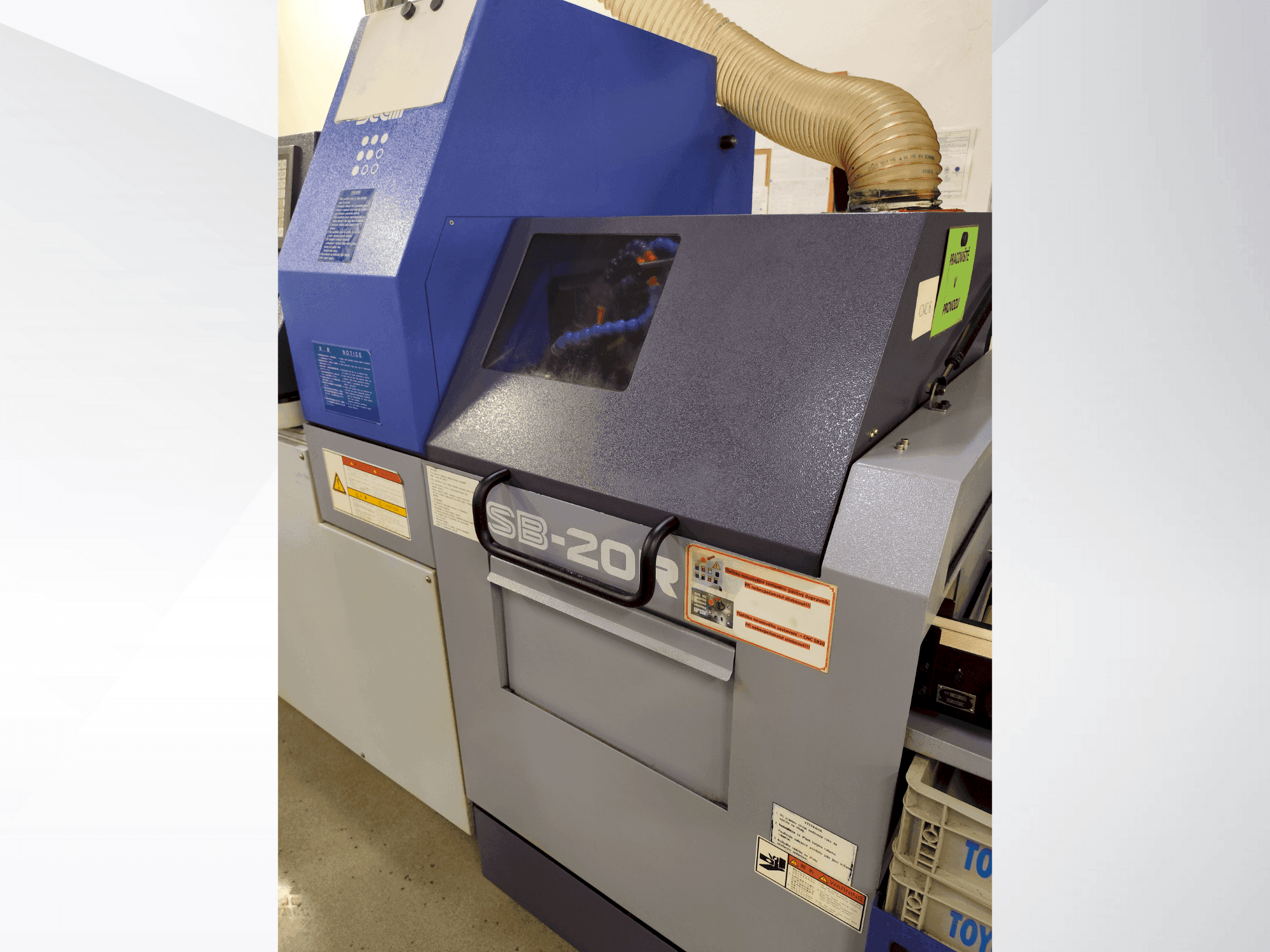 Vista frontal de la máquina Star SB-20R type N