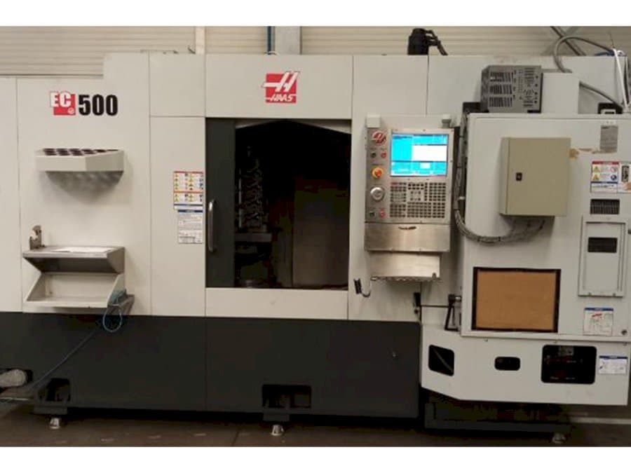 Vista frontal de la máquina HAAS EC-500