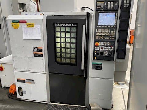 Vista frontal de la máquina DMG Mori Seiki NZX-S1500/500