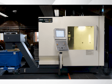 Vista frontal de la máquina DMG MORI DMC 1035V