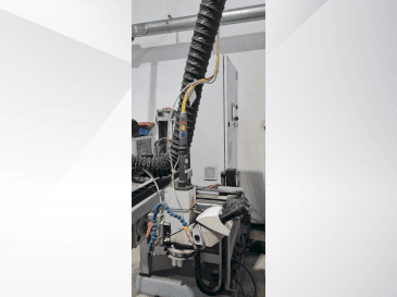 Vista frontal de la máquina TRUMPF TRUPULSE 304