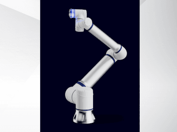 Vista frontal de la máquina ELITE Robots CS625