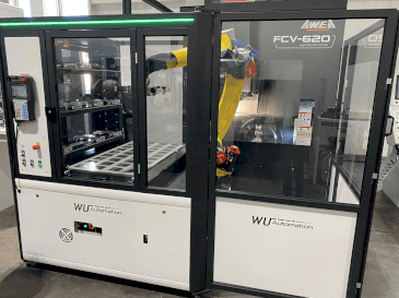 Vista frontal de la máquina WU Automation RZ-3/35