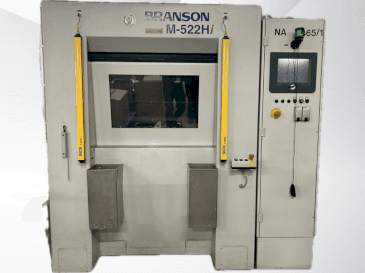 Vista frontal de la máquina BRANSON M-522Hi