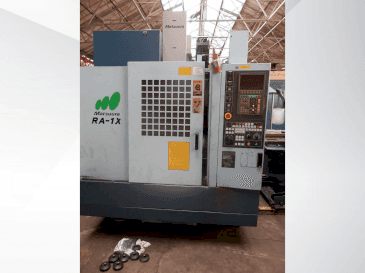 Vista frontal de la máquina Matsuura RA-1X Twin Pallet