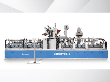 Vista frontal de la máquina Barberan WM-33
