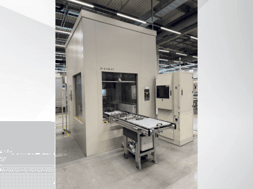Vista frontal de la máquina HOFMANN CVK11-BH4