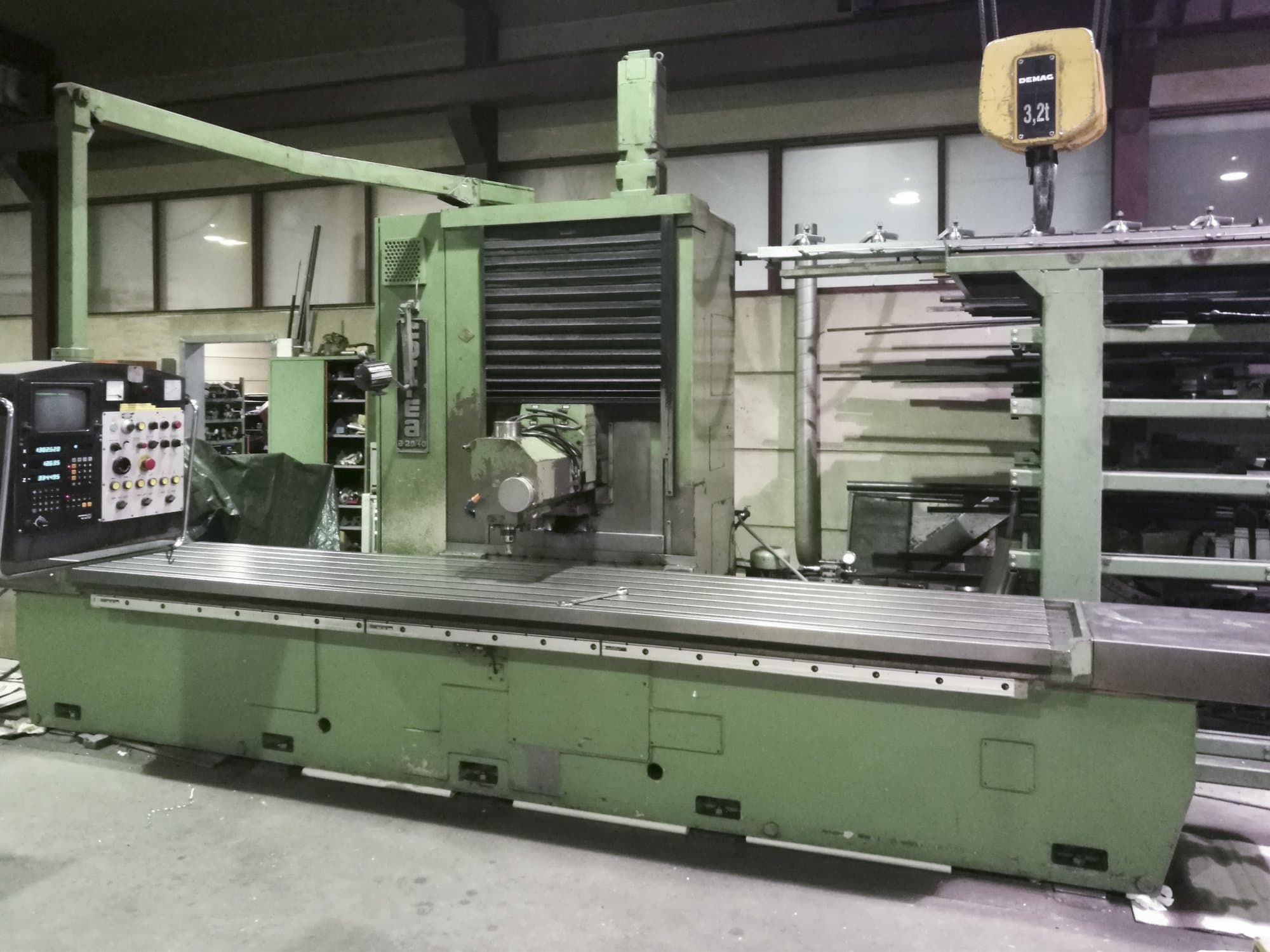 Vista derecha de la máquina Correa A-20/40