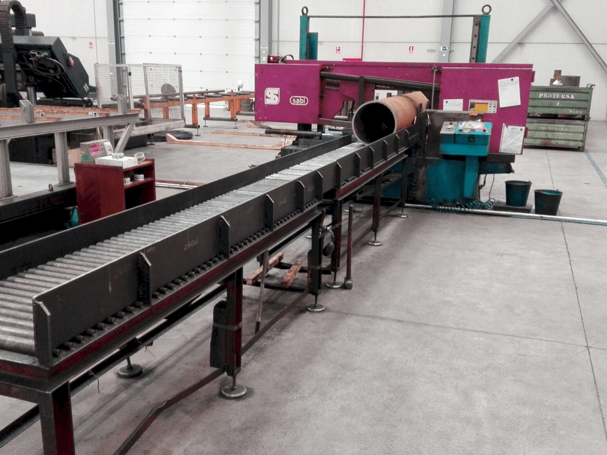 Vista frontal de la máquina Sabi PB-450A-NC