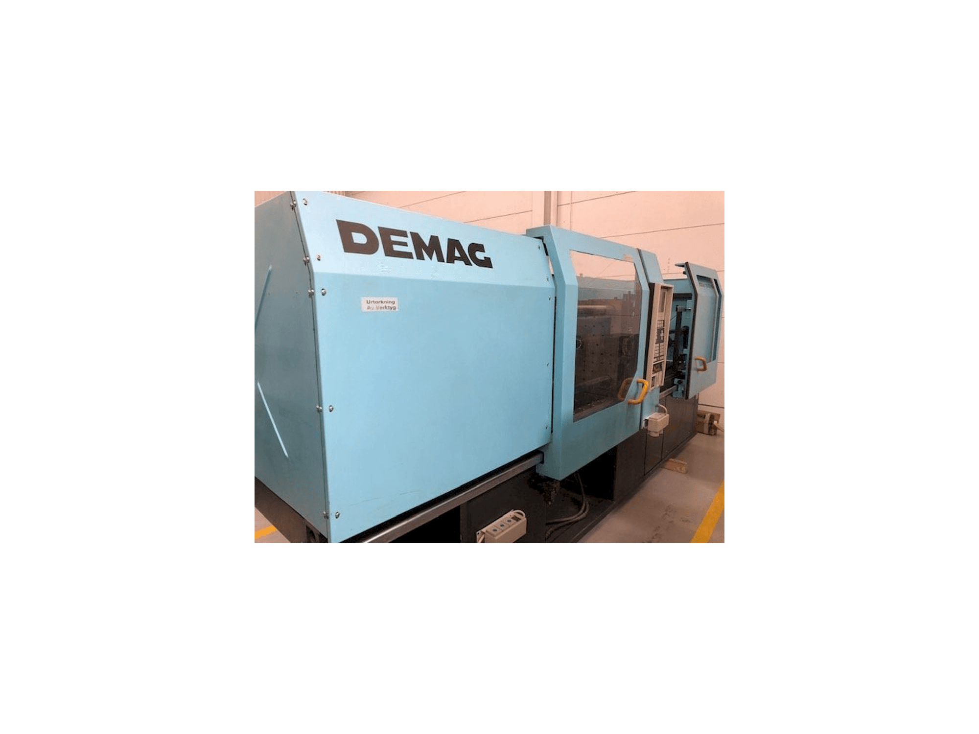 Vista frontal de la máquina DEMAG Ergotech System 1100-430