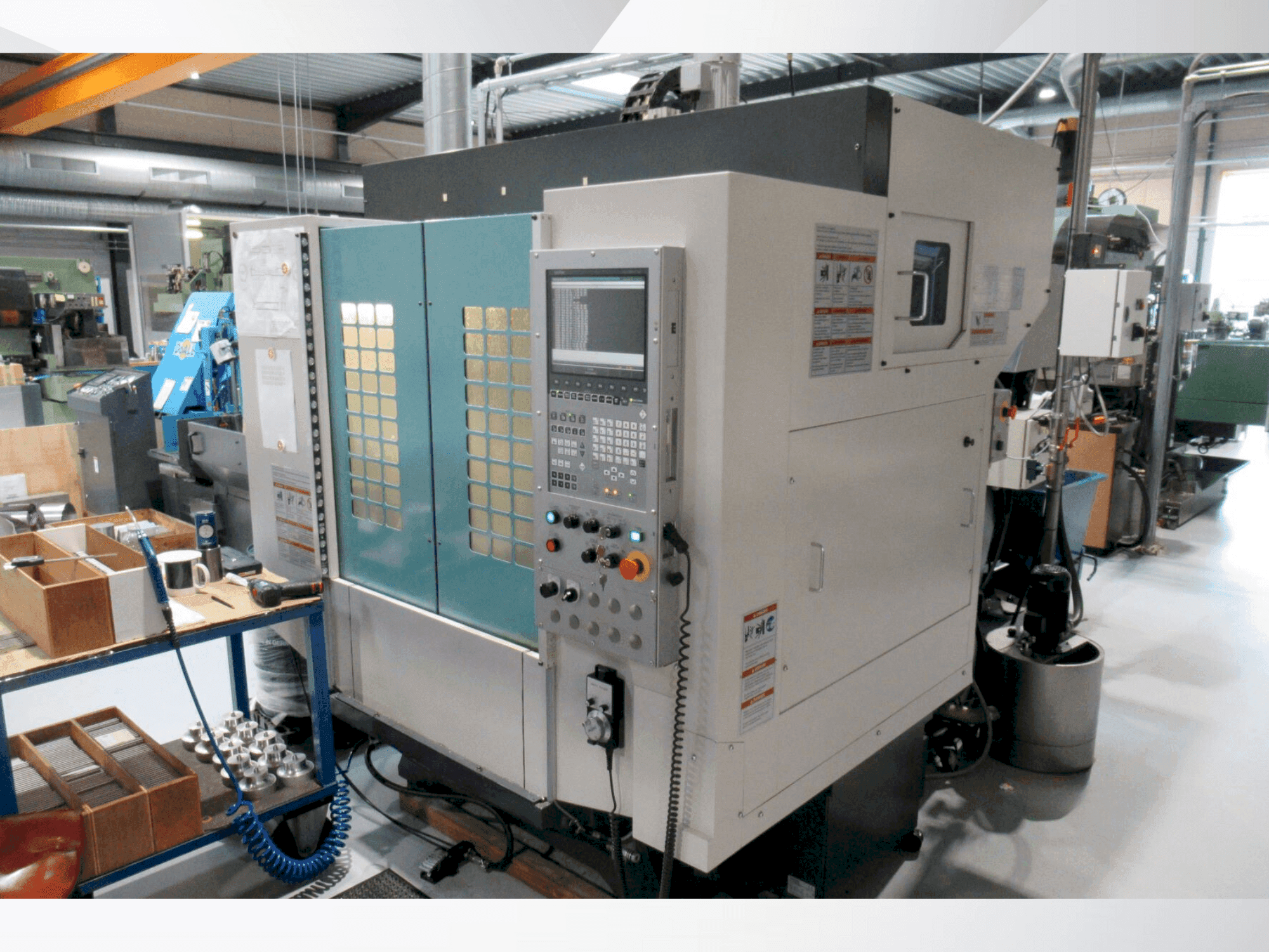 Vista frontal de la máquina Brother TC-22B-O