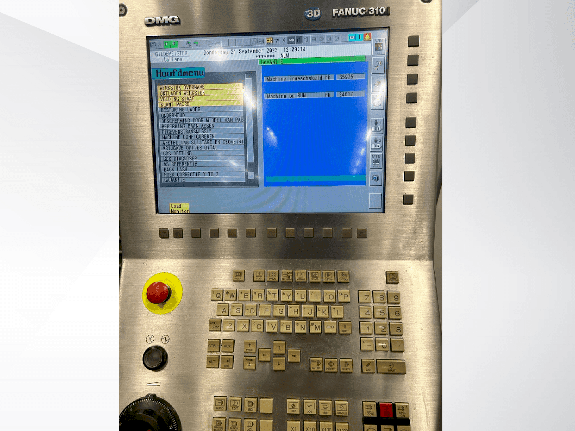 Unidad de control de la máquina Gildemeister sprint 65 linear