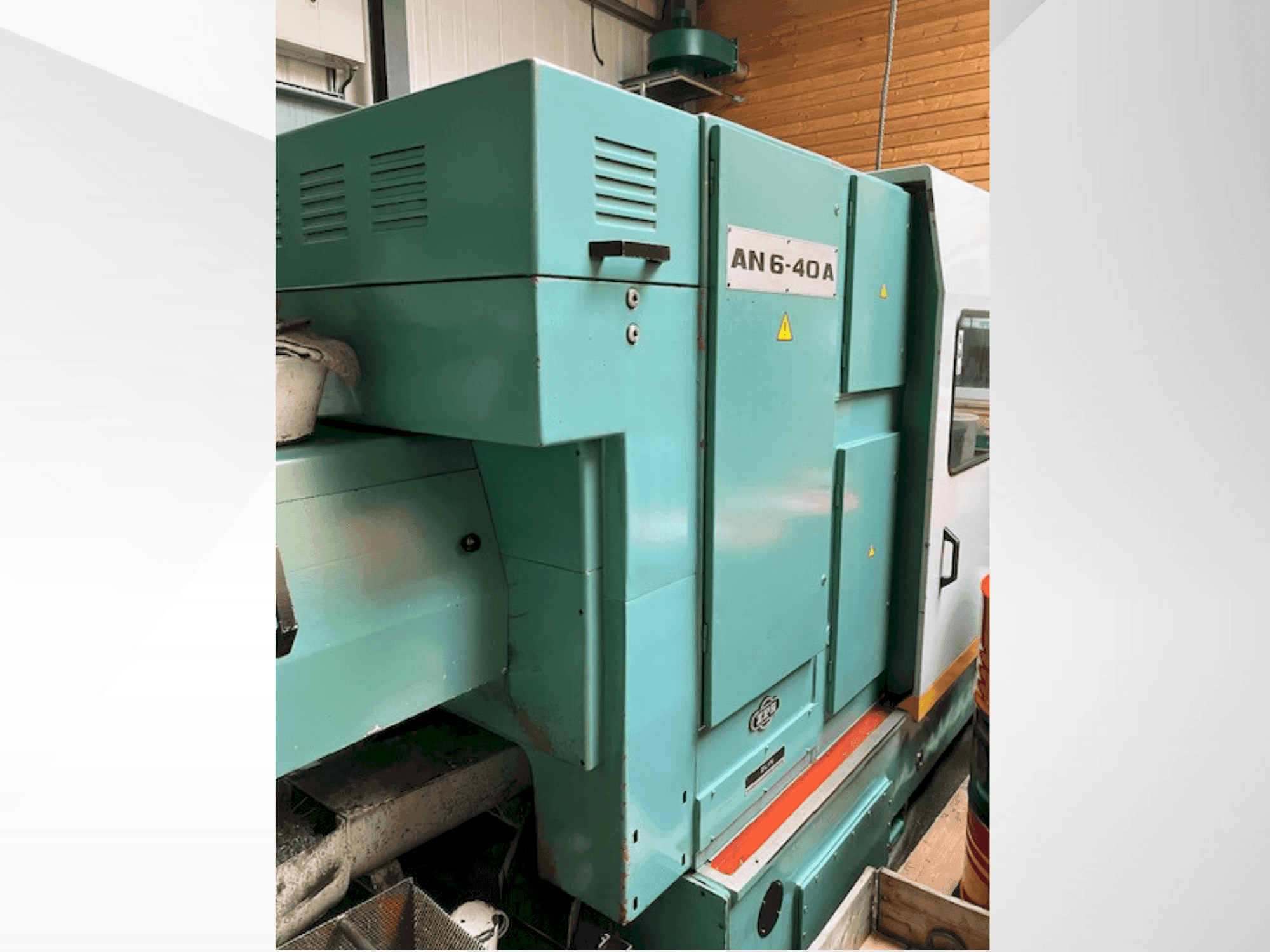 Vista frontal de la máquina ZPS AN6-40 A