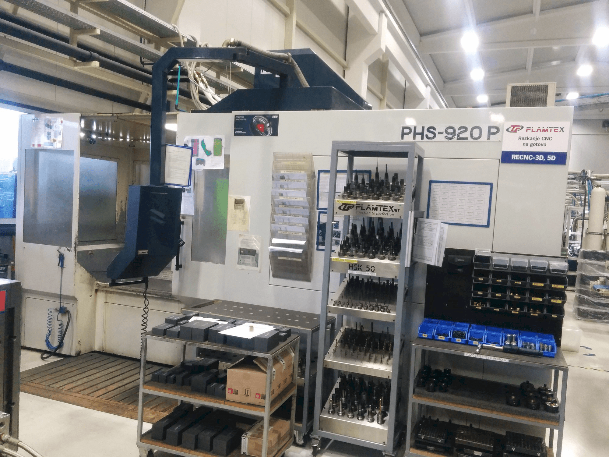 Vista frontal de la máquina Parpas PHS 920P