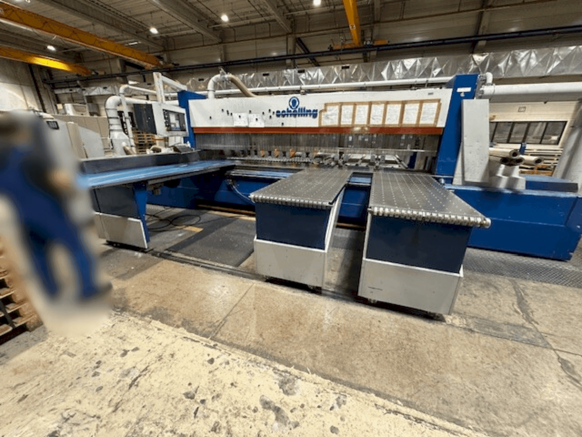 Vista frontal de la máquina SCHELLING FSM-430