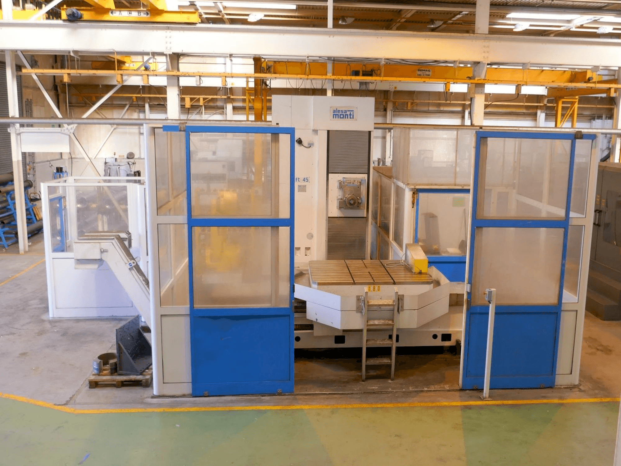 Vista frontal de la máquina ALESA MONTI FT 45 TG