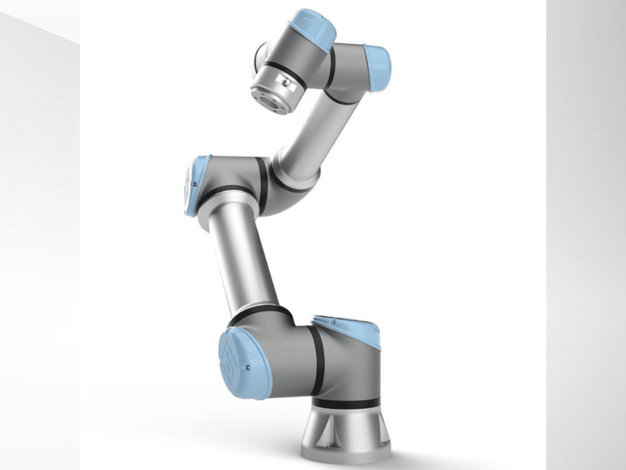 Vista frontal de la máquina Universal Robots UR-3e