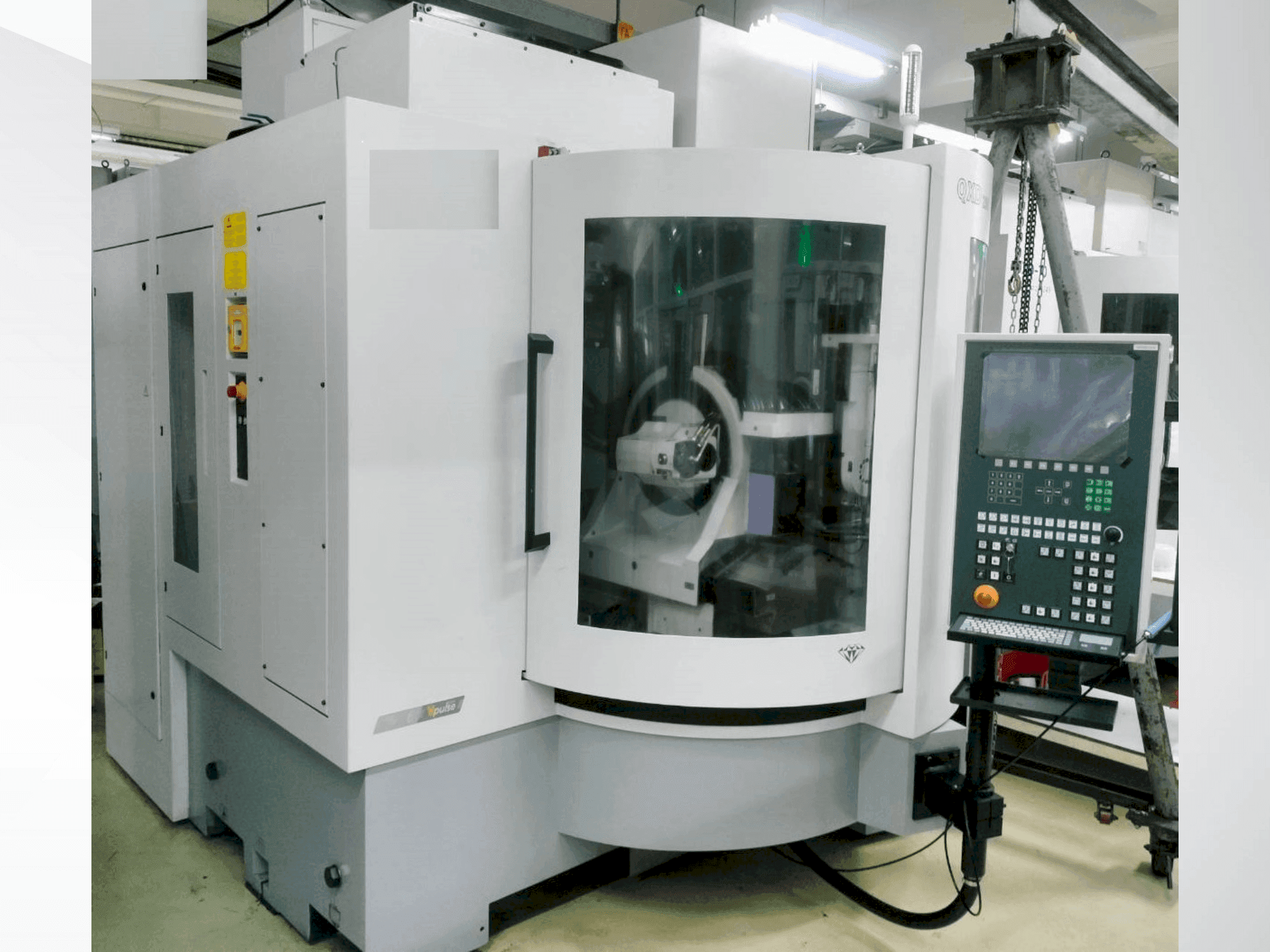 Vista frontal de la máquina VOLLMER QXD 250