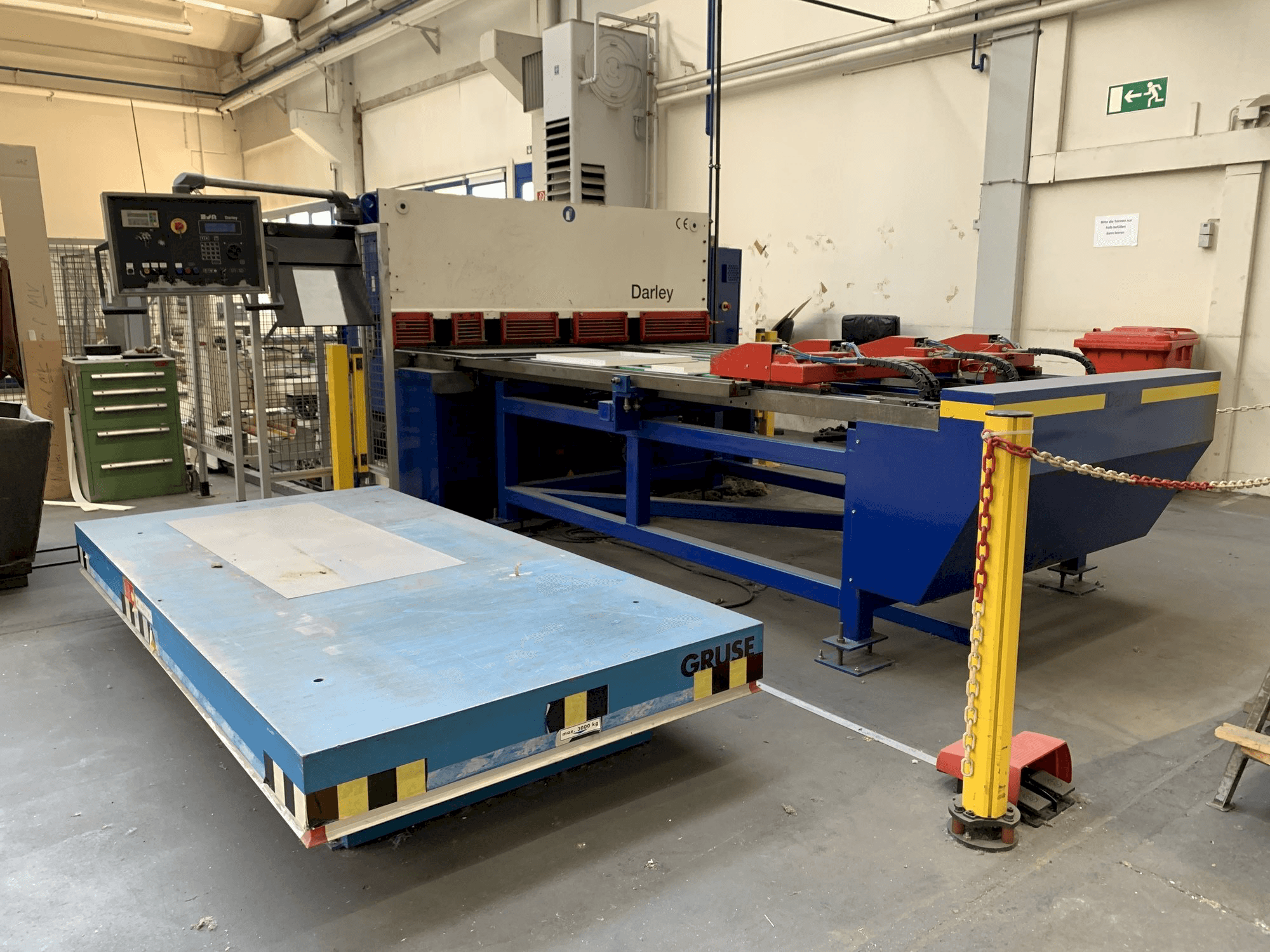 Vista frontal de la máquina Darley VS 2100 X 4