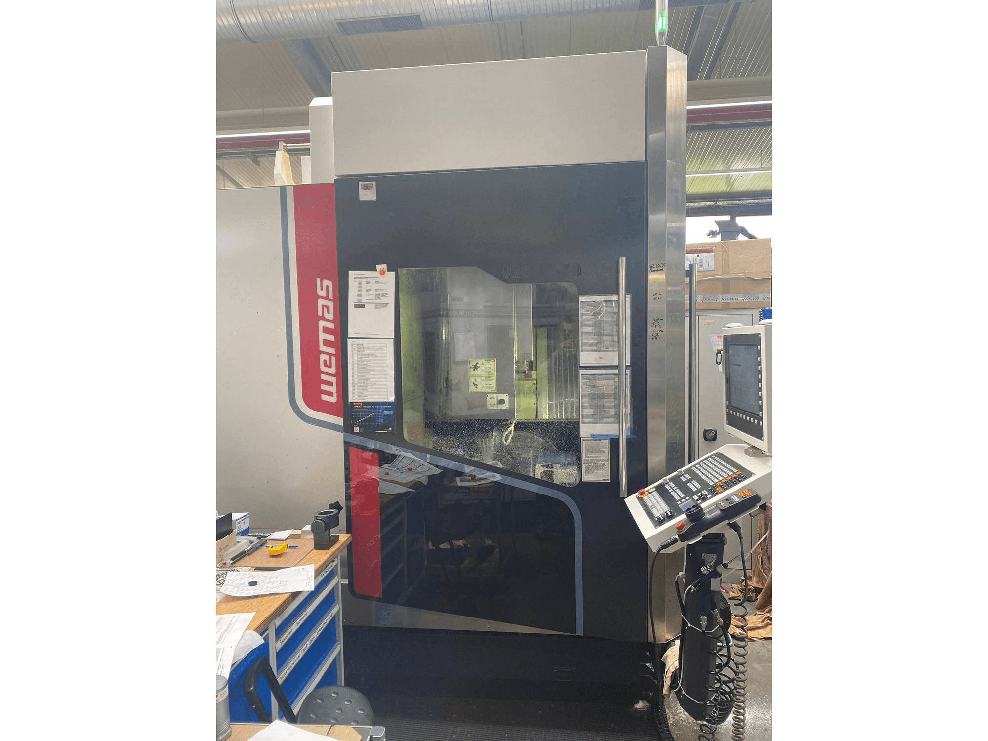 Vista frontal de la máquina WEMAS VZG 65-5A