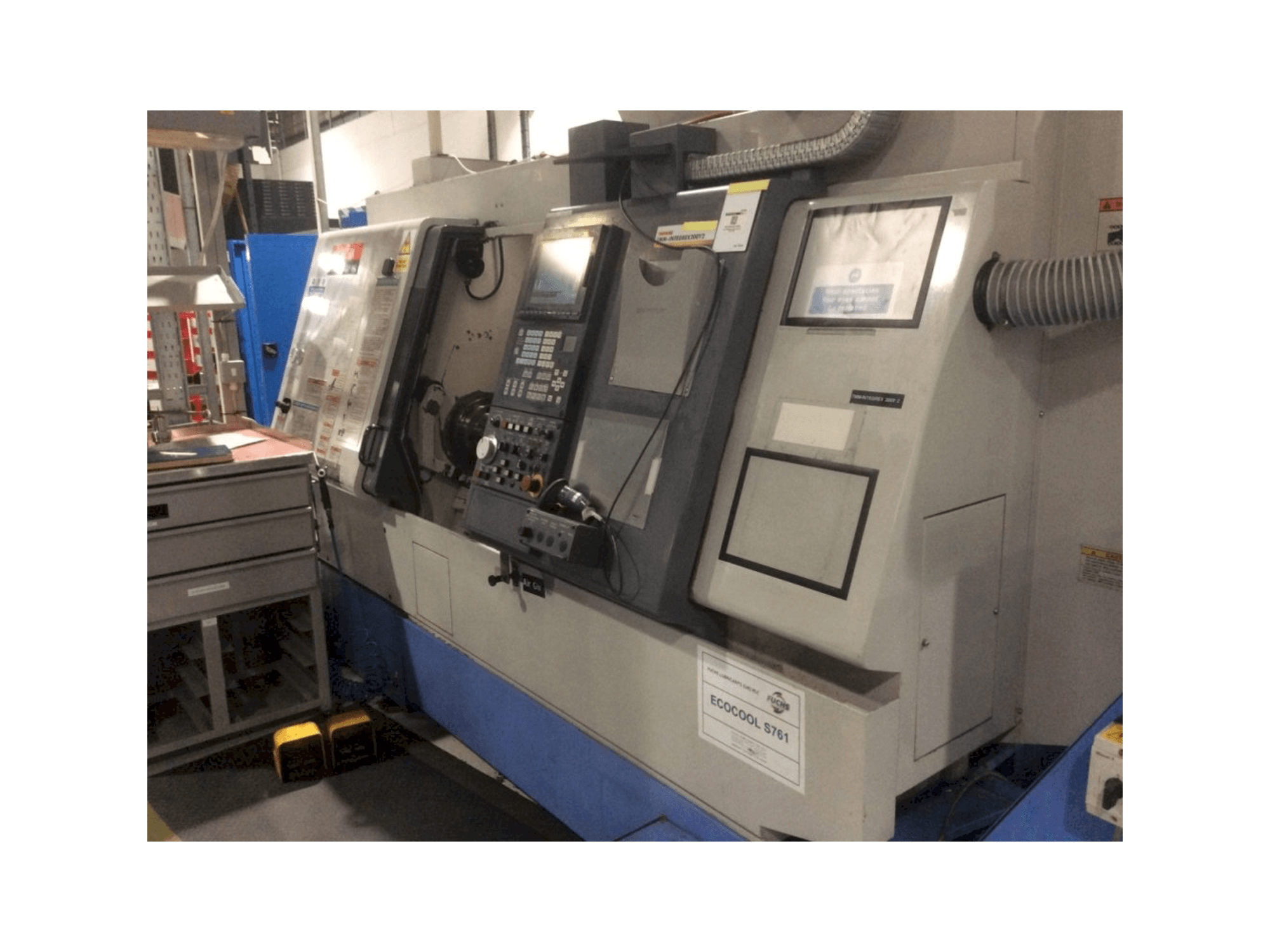 Vista frontal de la máquina Mazak Integrex 200-2Y