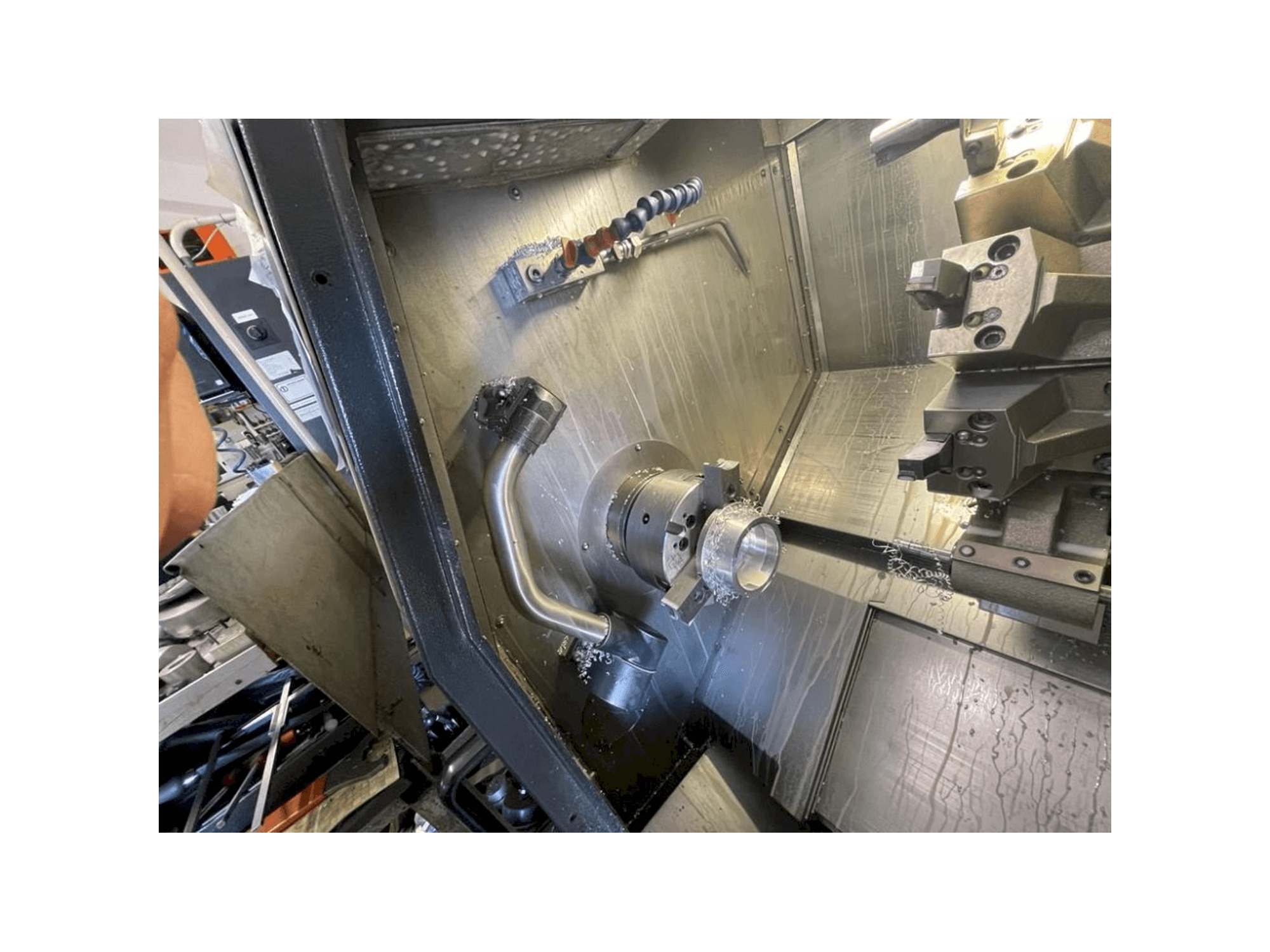 Vista frontal de la máquina Biglia B545M