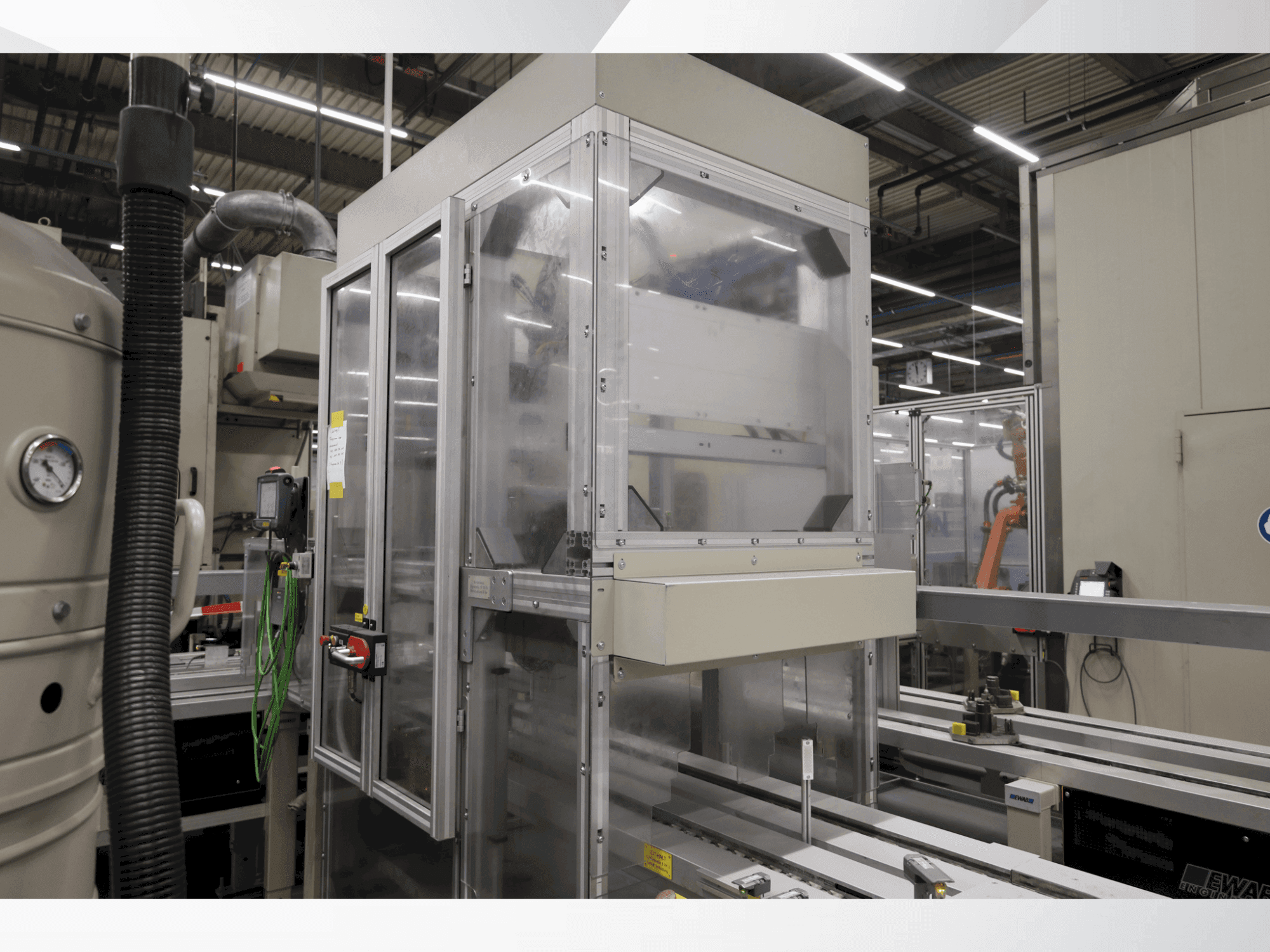 Vista lateral der HOFMANN CVK11-BH4 Maschine