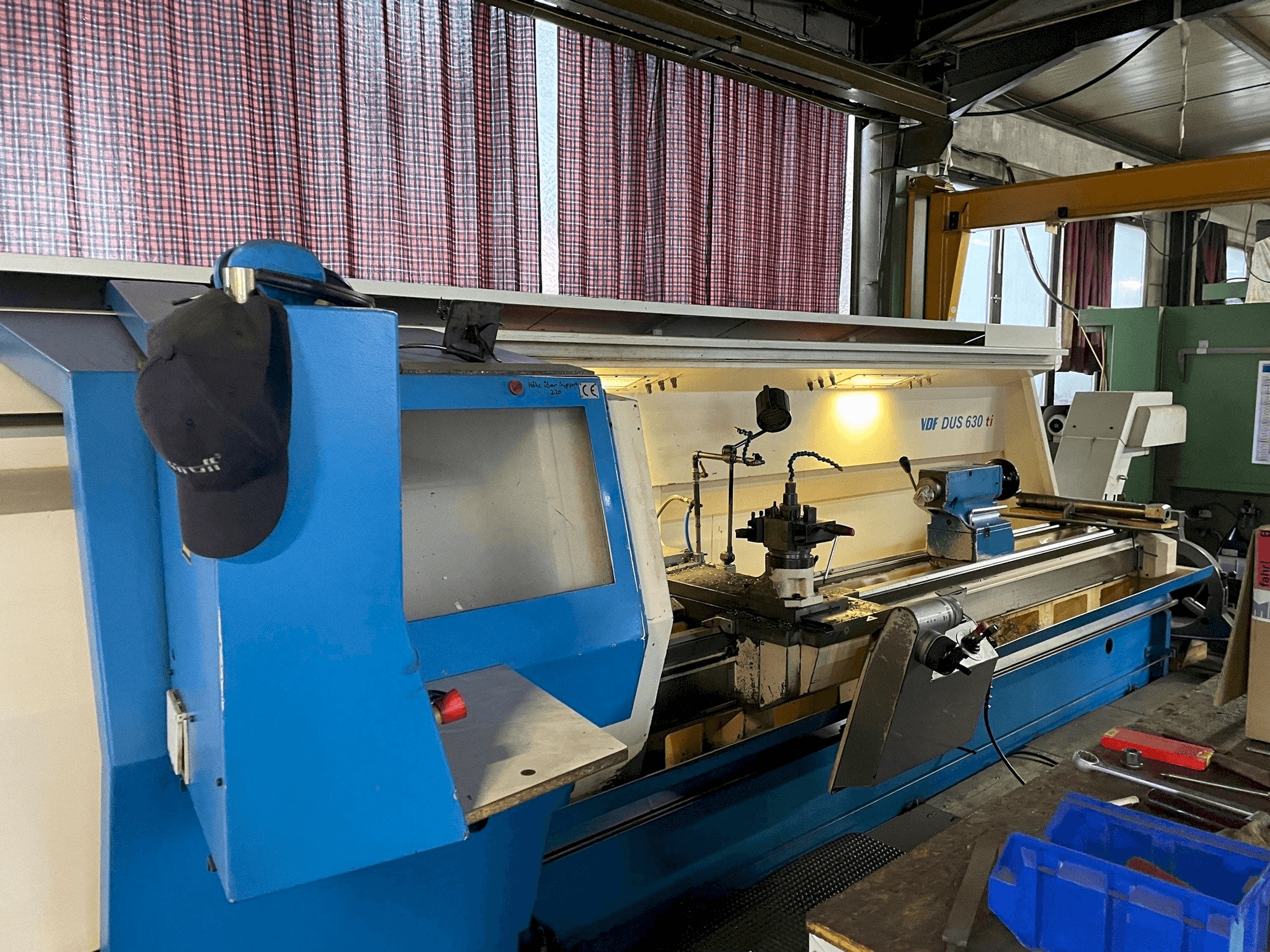 Vista frontal de la máquina VDF BOEHRINGER