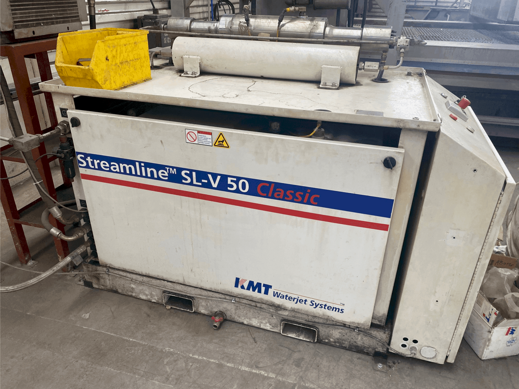 Vista frontal de la máquina KMT Streamline SL V50 Classic