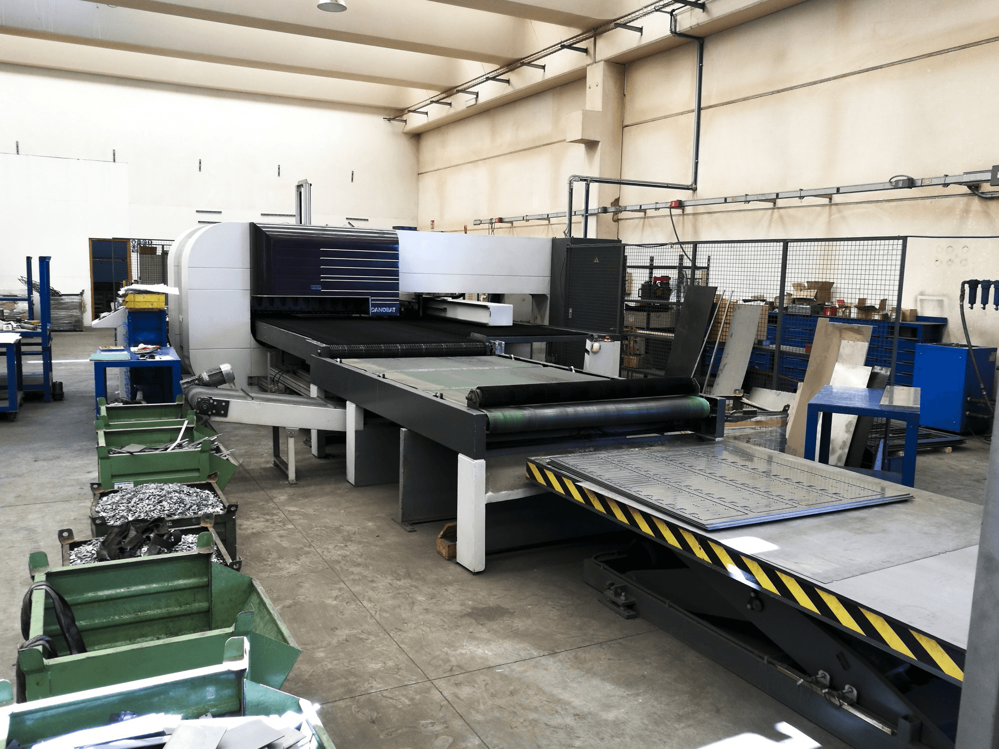 Vista izquierda de la máquina DANOBAT Cupra 30