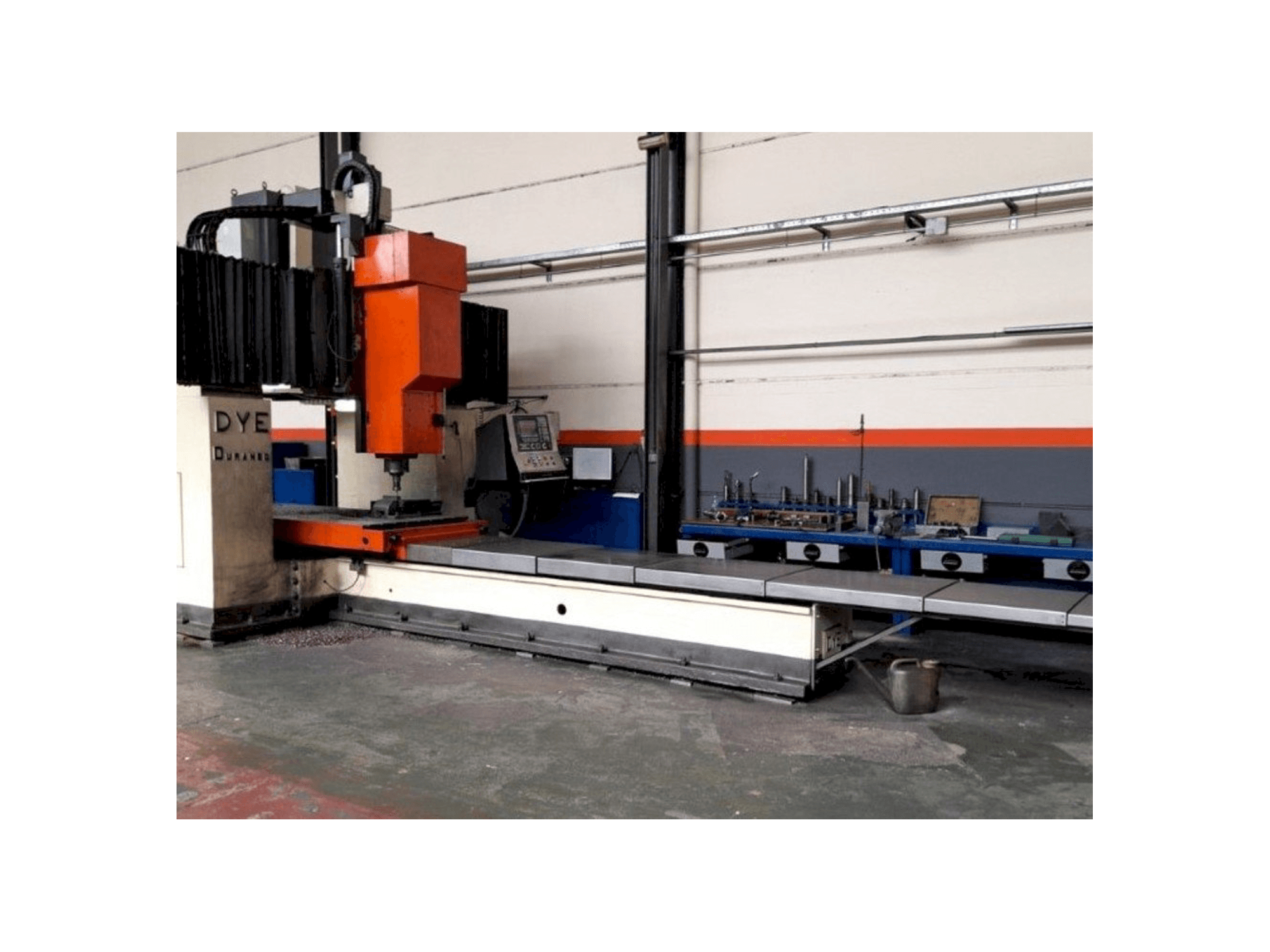 Vista frontal de la máquina DYE FD-3600