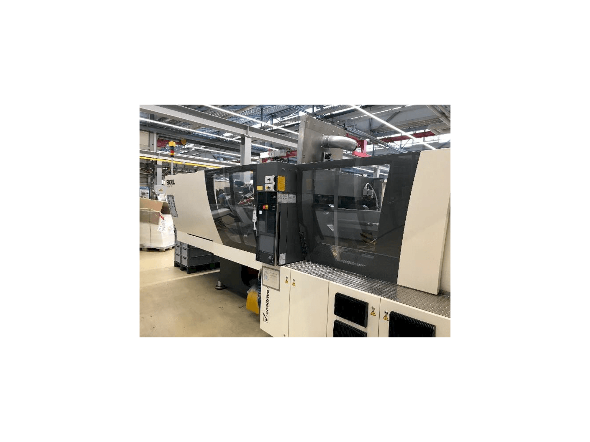 Vista frontal de la máquina Engel Victory 1060/180